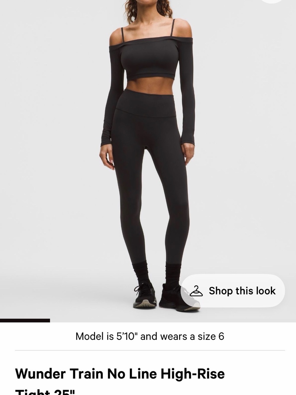 lululemon athletica High-Rise No-Line Leggings - Black